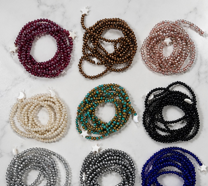 Colección completa de cristales